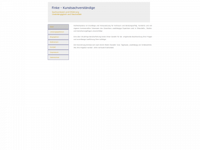kunstsachverstand-finke.de snapshot
