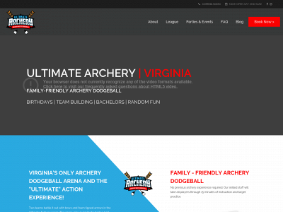 ultimate-archery.com snapshot
