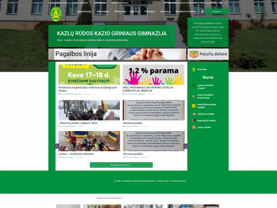 kaziogriniausgimnazija.lt snapshot