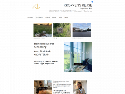 kroppensrejse.dk snapshot
