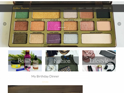 www.goldenreverie.com snapshot