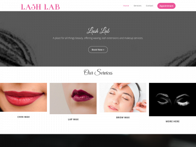 lashlabvancouver.com snapshot