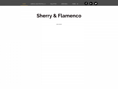 sherryogflamenco.dk snapshot
