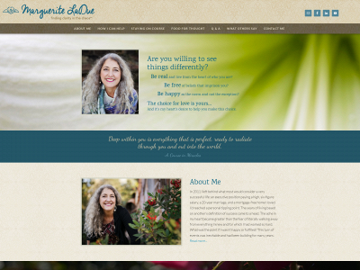 margueriteladue.com snapshot