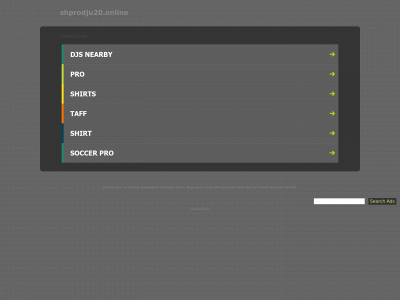shprodju20.online snapshot
