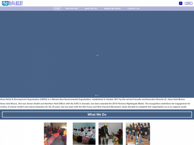 hawarelief.org snapshot