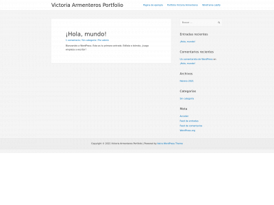 victoriaarmenteros.com snapshot