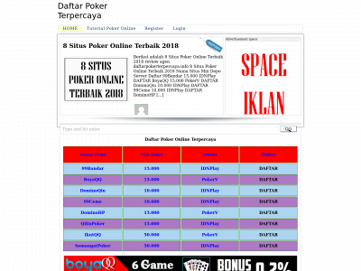 daftarpokerterpercaya.info snapshot