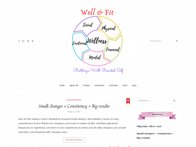 missywellandfit.com snapshot