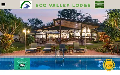 ecovalleylodge.com snapshot