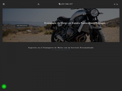 transportedemotospuntoal.es snapshot