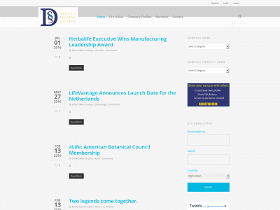 directsellerssociety.com snapshot