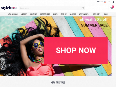 stylelure.com snapshot