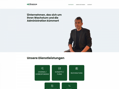 akfinance.ch snapshot