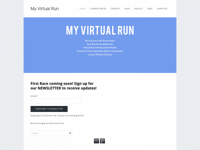www.myvirtualrace.com snapshot
