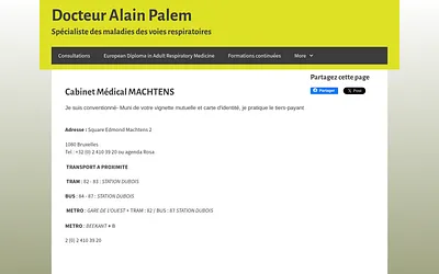 dralainpalem.be snapshot