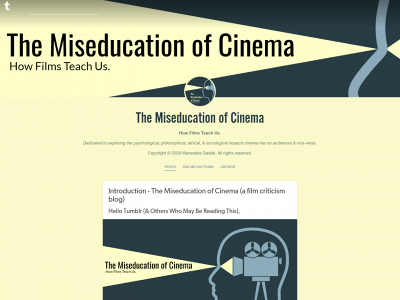 themiseducationofcinema.com snapshot