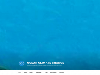 oceanclimatechange.org snapshot