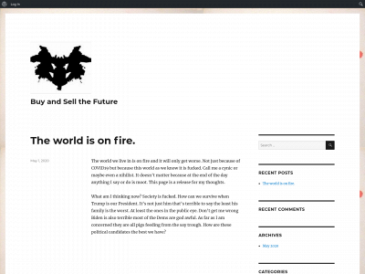 buyandsellthefuture.com snapshot