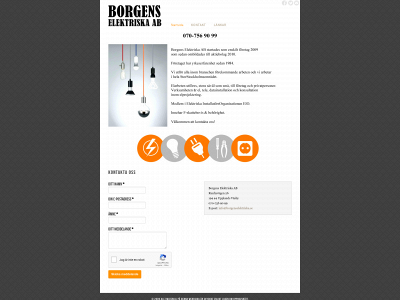 borgenselektriska.se snapshot