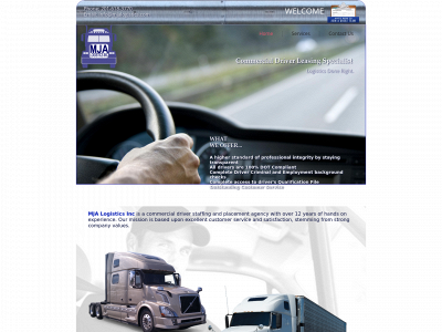 mjalogistics.com snapshot