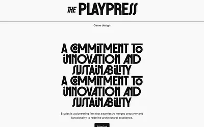 theplaypress.com snapshot