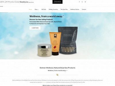 dolmenwellness.com snapshot
