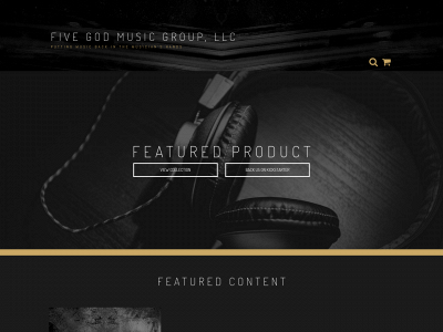 fivegodmusicgroup.com snapshot