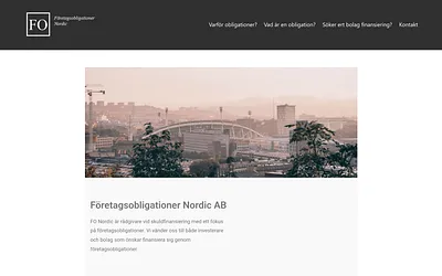 fonordic.se snapshot
