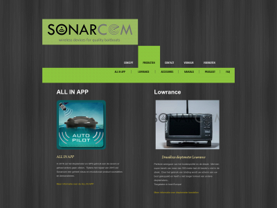 sonarcom.be snapshot