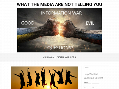 whatthemediaarenottellingyou.com snapshot