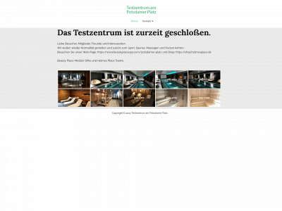 testzentrumampotsdamerplatz.de snapshot
