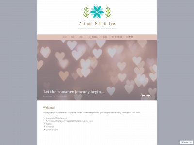 kristinleebooks.com snapshot