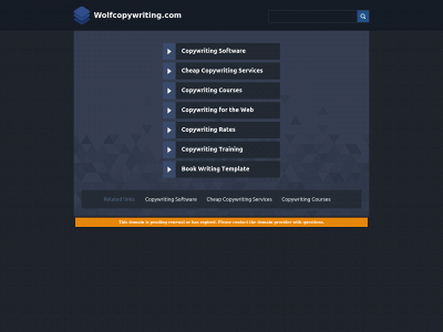 wolfcopywriting.com snapshot