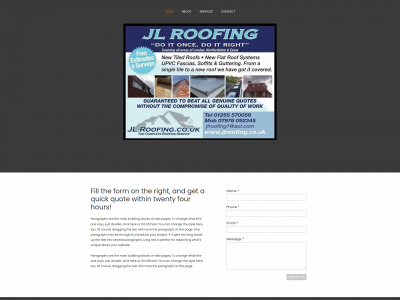 jlroofing.co.uk snapshot