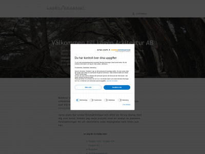 loven-arkitektur.se snapshot
