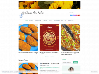 mychinesehomekitchen.com snapshot