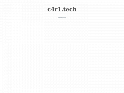 c4r1.tech snapshot