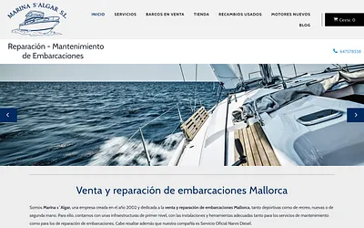 marinasalgar.es snapshot