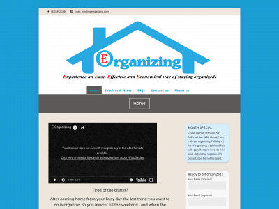 myeorganizing.com snapshot
