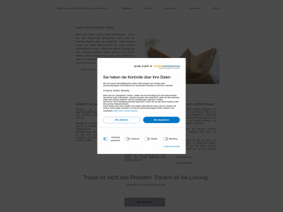 trauer-sehnsucht.de snapshot