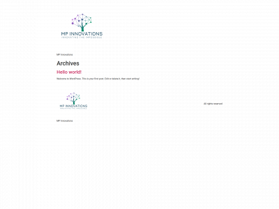 mpinnovations.co snapshot