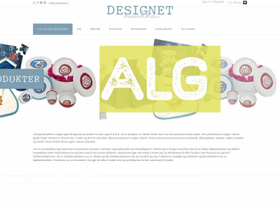 designetbutikken.no snapshot