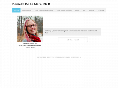 theselfcompassionateprofessor.com snapshot