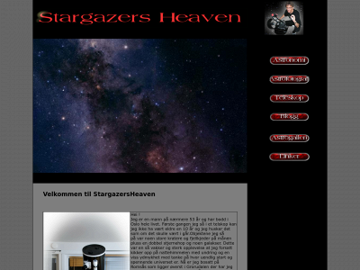 stargazersheaven.com snapshot