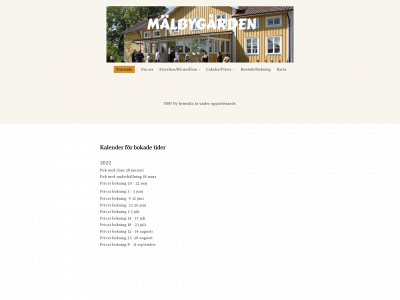 malbygarden.se snapshot