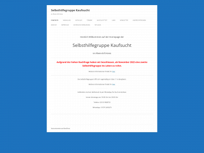 shg-kaufsucht.de snapshot