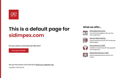 sidimpex.com snapshot