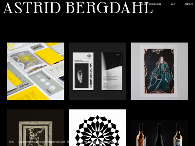 astridbergdahl.com snapshot