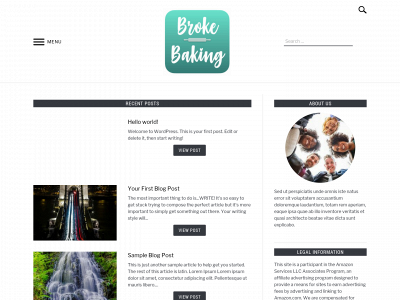 brokebaking.com snapshot